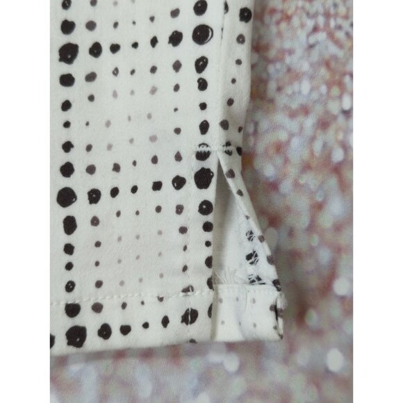 NYDJ Womens Ankle Pants size 4 Polka Dot Stretch Lift Tuck Technology - Picture 9 of 11